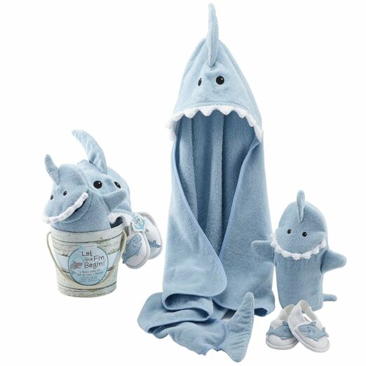 Baby shower gift ideas Baby shark towel
