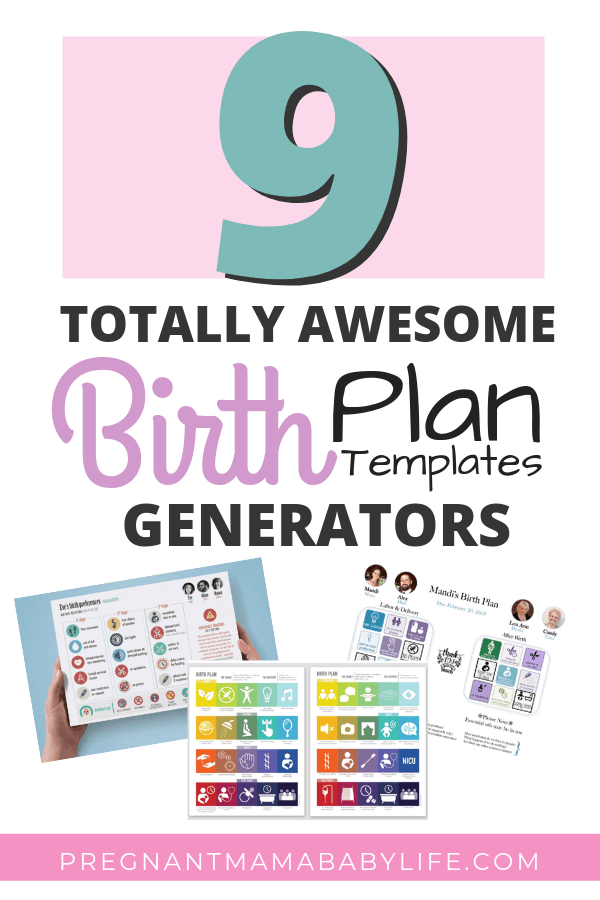 birth plan templates