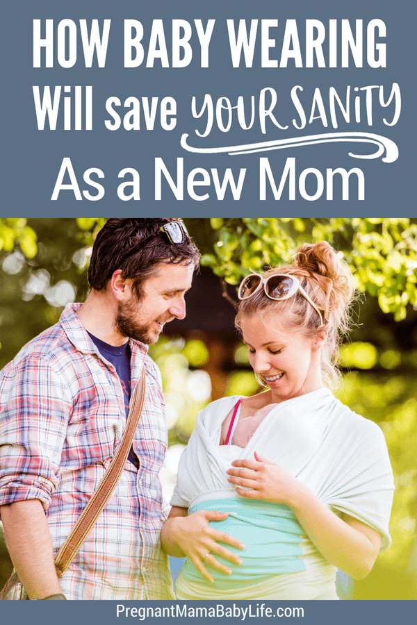 How baby wearing will save your sanity as a new mom. How a simple baby carrier can make it easier to transition to motherhood easier. Even the most needy of babies will be happy and content, while you get to be free handed, and still snuggled up close to your new baby. A must have baby product for every first time mom.