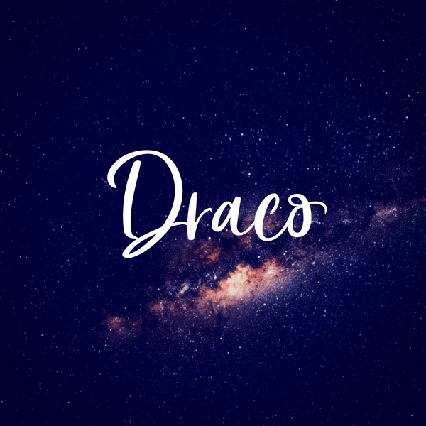 Draco is a unique baby name inspired by the same constellation in space. Great as an alternative to the popular baby boy name Drake.