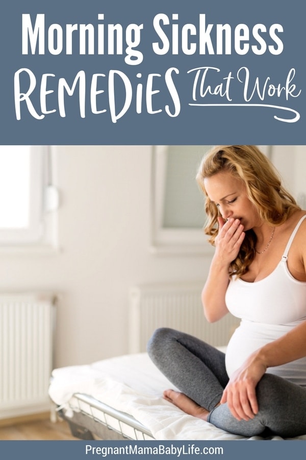 Morning sickness remedies that work. How to deal with nausea during pregnancy naturally and easily. The tried and true methods that will help relieve your morning sickness.