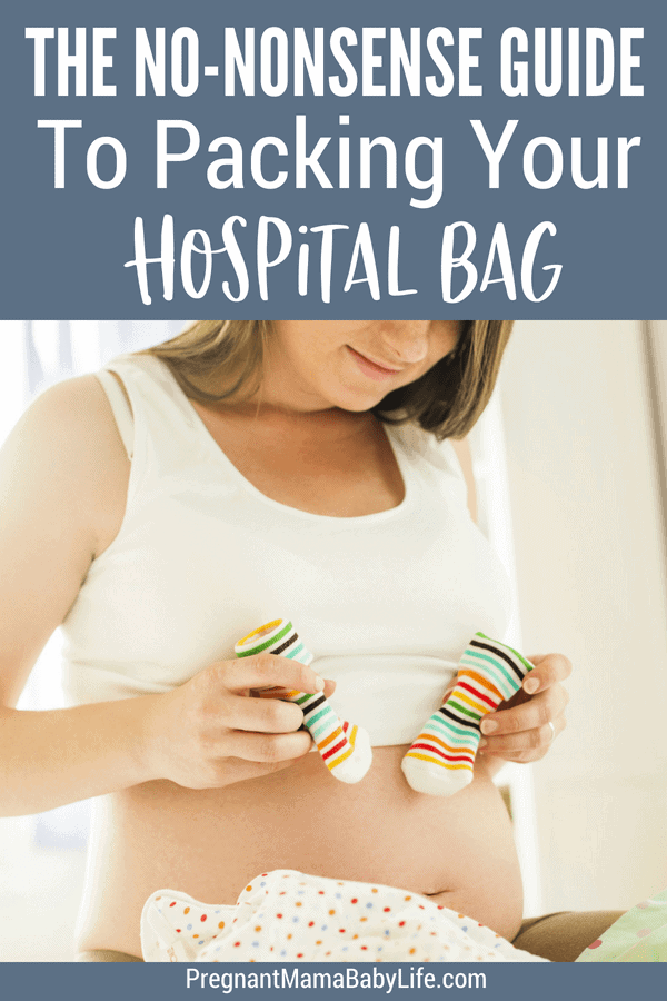 The practical items you need to pack in your hospital bag. The things you need, the things you don't. All the hospital bag essentials you won't want to forget. Complete with a printable hospital bag checklist for moms to be.