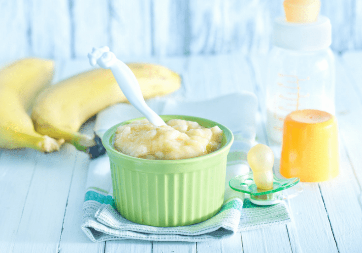 Sleepy time oatmeal to help your baby sleep through the night.