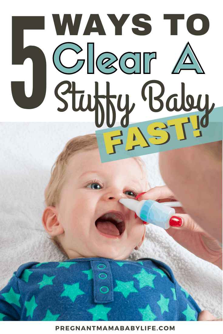 how to clear a stuffed up baby