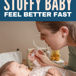 Home remedies to help your sick baby feel better fast. Unclog a baby's stuffy nose with these simple tips that work! How to use saline spray the right way, and which aspirators are best to clear snot from an infant.