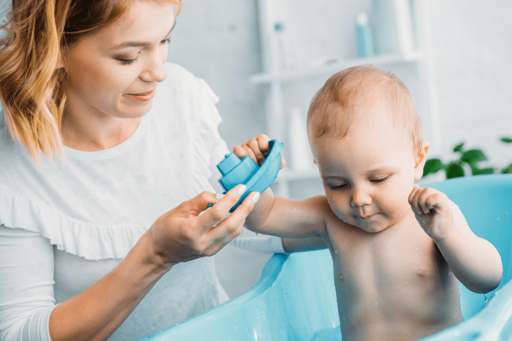Bathing safety. What every new mom needs to know about bathing her baby.