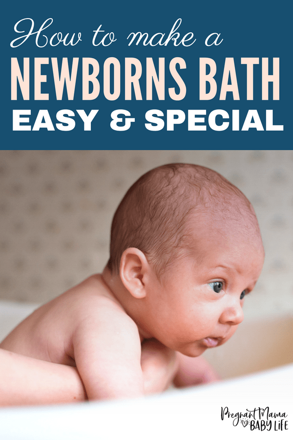How to bathe a newborn the easy way and make it special for both of you. Bathing a new baby is scary, these tips will make it a breeze, plus give you a fantastic bonding experience for you and your baby.