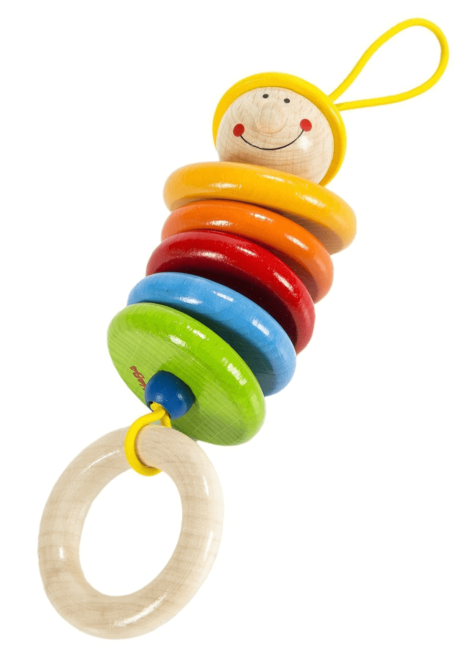 Non toxic wooden toys for babies. Colorful and fun. 