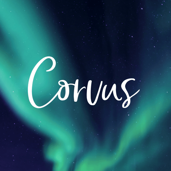 Corvus is a great baby boy name that means "raven and is inspired by the constellation with the same name. Fantastic for a space themed baby name.