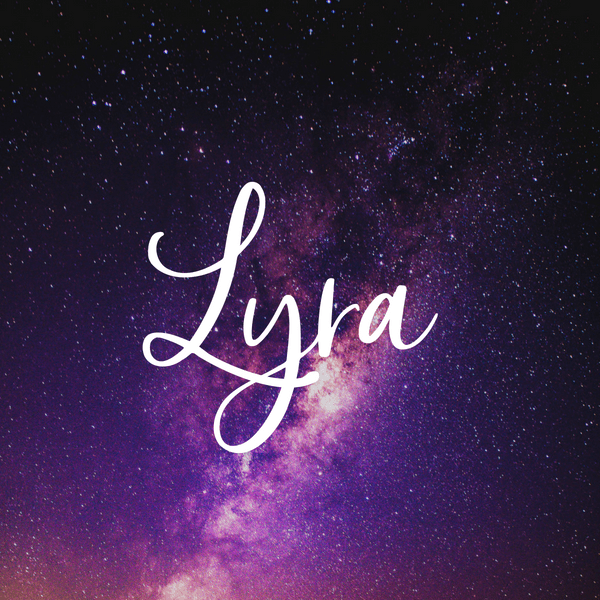Lyra, a beautiful baby girl name inspired by the space 