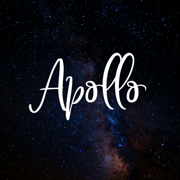 Great baby names inspired by space. Apollo is a great baby boy name!