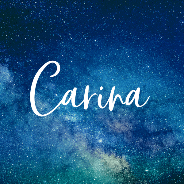 Carnia is a gorgeous baby girl space themed name.